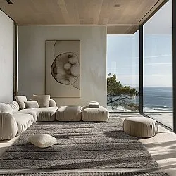 Koberce s dlhým vlasom - Willow Natural Cotton Shaggy (taupe)