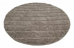 Kolo koberce - Willow Natural Cotton Shaggy (taupe)