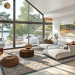 Koberec Wilton - Zafer (šedý/béžový)