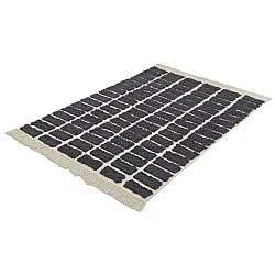 Koberce s dlhým vlasom - Zola Natural Cotton Shaggy (tmavošedá)