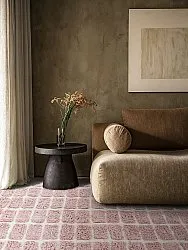 Koberec s chlpatým povrchom - Zola Natural Cotton Shaggy (ružový)