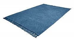 Koberce s dlhým vlasom - Alba Natural Cotton Shaggy (modrý)