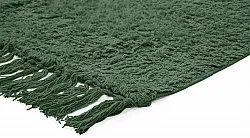 Koberce s dlhým vlasom - Alba Natural Cotton Shaggy (zelená)