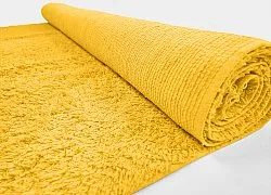 Koberce s dlhým vlasom - Alba Natural Cotton Shaggy (žltá)
