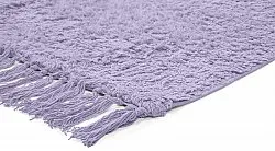 Koberec s dlhým vlasom - Alba Natural Cotton Shaggy (fialový)