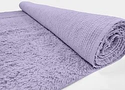 Koberec s dlhým vlasom - Alba Natural Cotton Shaggy (fialový)