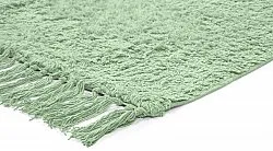 Koberce s dlhým vlasom - Alba Natural Cotton Shaggy (svetlozelená)