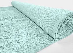 Koberce s dlhým vlasom - Alba Natural Cotton Shaggy (tyrkysová)