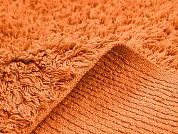 Koberce s dlhým vlasom - Alba Natural Cotton Shaggy (oranžová)