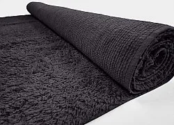 Koberec s dlhým vlasom - Alba Natural Cotton Shaggy (čierny)