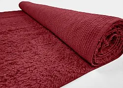 Koberce s dlhým vlasom - Alba Natural Cotton Shaggy (bordó)