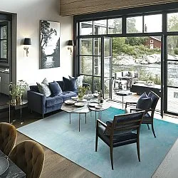 Koberec Wilton - Artena (svetlo modrý)