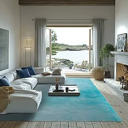 Koberec Wilton - Artena (svetlo modrý)