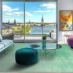 Koberec Wilton - Artena (svetlo zelený)