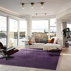 Koberec Wilton - Artena (fialový)