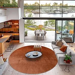 Koberec okrúhly - Artena (terracota)