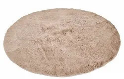Kruhové koberce - Cloud Super Soft (taupe)