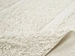 Koberce s dlhým vlasom - Cremona Natural Cotton Shaggy (offwhite)