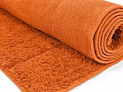 Hladké koberce - Cremona Natural Cotton Shaggy (oranžová)