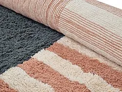 Oválny koberec - Osmery Natural Cotton Shaggy (multi)