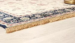 Koberec Wilton - Angelica (béžová/námornícka modrá)