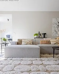 Koberce s dlhým vlasom - Fondi (béžová)