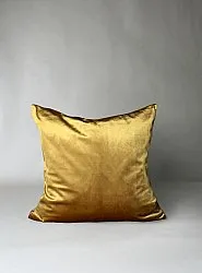 Povlak na vankúš Marlyn z velúru (žltá)