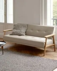 Bäddsoffa - Klippan (beige)