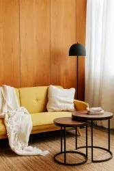 Bäddsoffa - Kap Verde (gul)