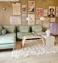 Koberce s dlhým vlasom - Janjira (offwhite)