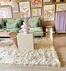 Koberce s dlhým vlasom - Janjira (offwhite)