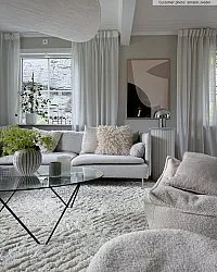 Koberec s dlhým vlasom - Monti (offwhite)