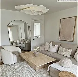 Koberec s dlhým vlasom - Monti (offwhite)