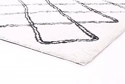 Husté koberce - Morocco (čierna/biela)