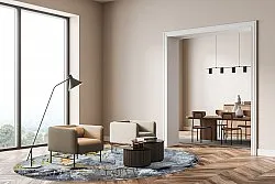 Kruhový koberec - Pias (viacfarebný)