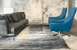 Koberec z viskózy - Jodhpur Špeciálna Luxusná Edícia (šedá)