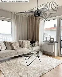 Koberce s dlhým vlasom - Aranga Super Soft Fur (béžová)