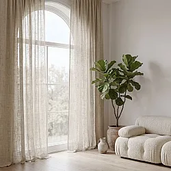 Gardiner 2-Pack - Linnegardin Noemi (beige)