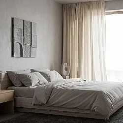 Gardiner 2-Pack - Linnegardin Noemi (beige)
