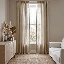 Gardiner 2-Pack - Linnegardin Noemi (beige)