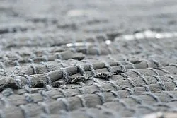 Koberec z kusov - Nordal Design (šedá koža)