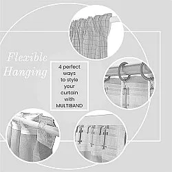 Gardiner 2-Pack - Linnegardin Noemi (vit)