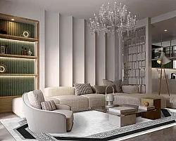 Koberec Wilton - Olympia (čierna/biela)