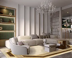 Koberec Wilton - Olympia (béžová/hnedá)