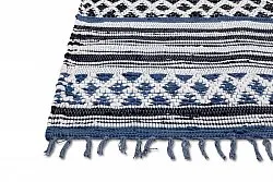 Koberec z kusov - Orissa (modrý)