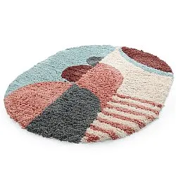 Oválny koberec - Tropea Natural Cotton Shaggy (multi)