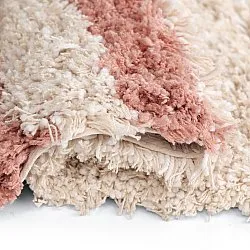 Oválny koberec - Tropea Natural Cotton Shaggy (multi)