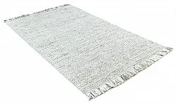 Vlnený koberec - Plockton (šedá/biela/zelená)