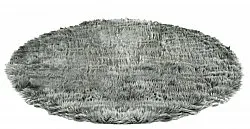 Koberce okrúhle - Pomaire (šedá/zelená)