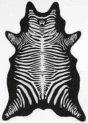 Koberec Wilton - Osaka (čierna/biela)